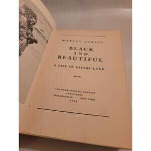 1938 Black And Beautiful By Marius Fortie